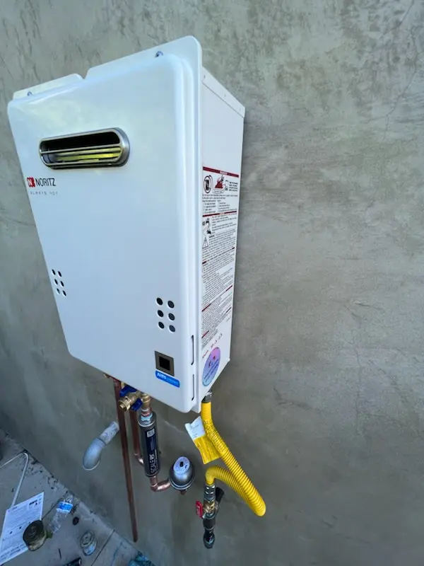 Tankless water heater installation for Oklahoma City homes